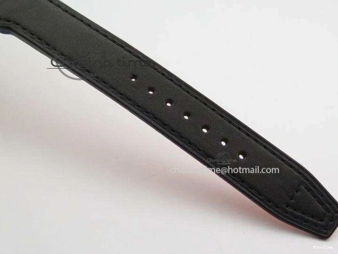 MIROTIME 0218 GoodFit Big Pilot Real PR IW500912 ZF Best Edition Black Dial On Black Leather Strap A 7287